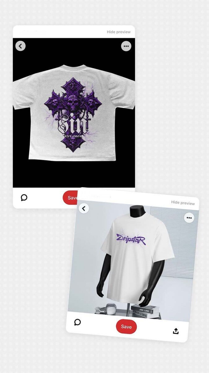 T-shirt streetwear "Dripstar"