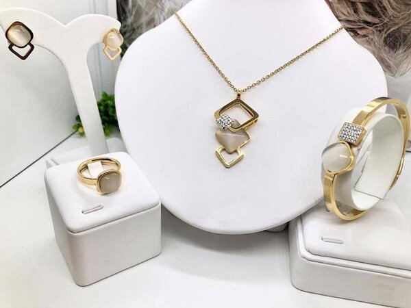 Ensemble Bijoux Moderne Élégant