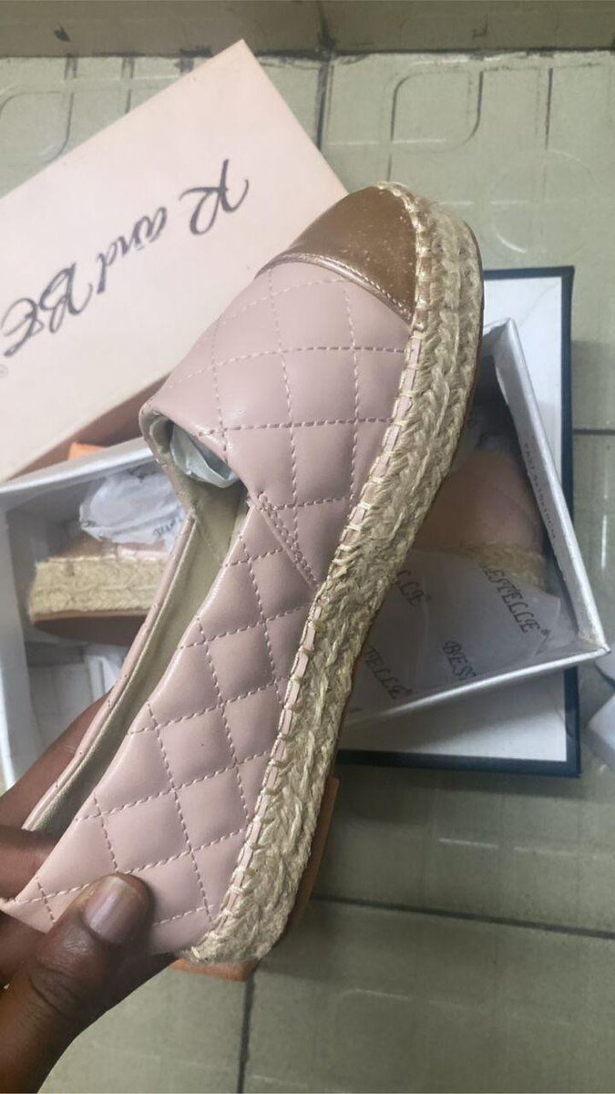 Espadrilles élégantes en cuir