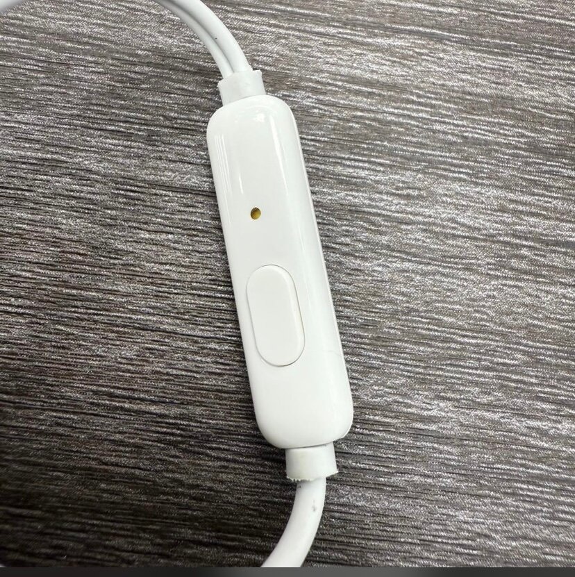 Écouteurs Filaires Blancs