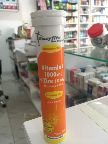Vitamin C 1000mg+ zinc 10mg
