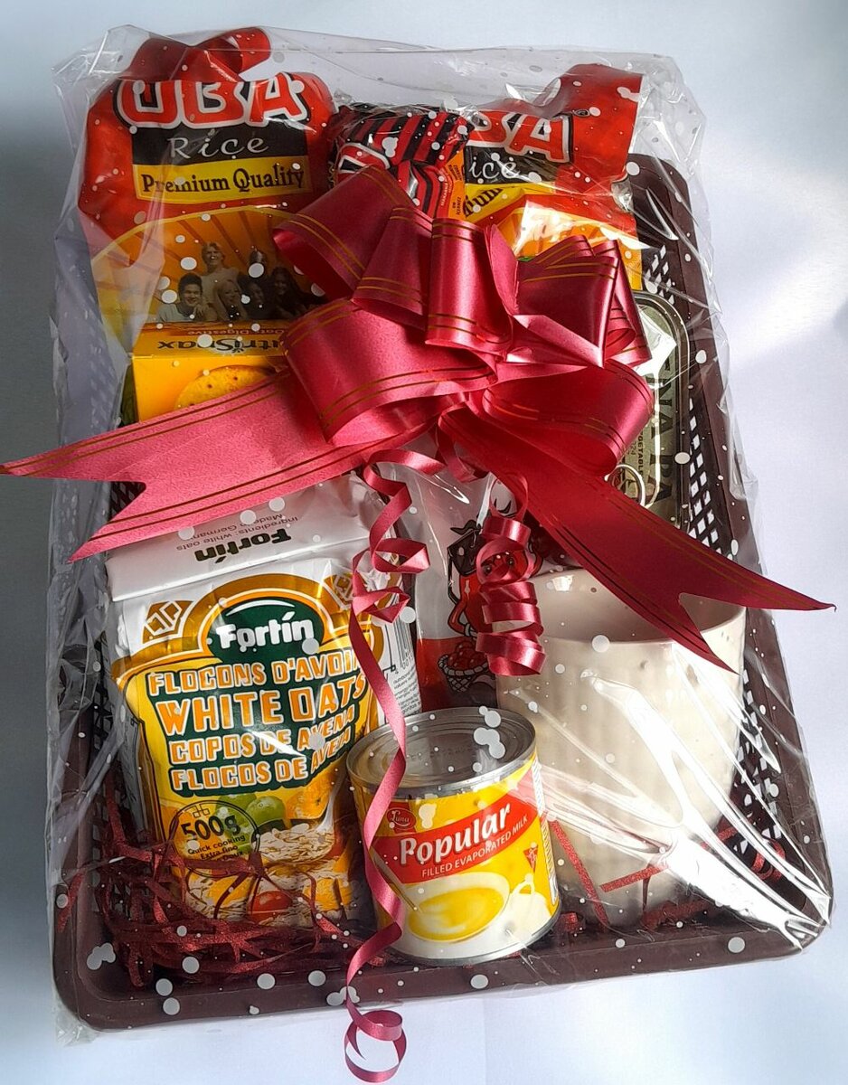 Beautiful Christmas hampers
