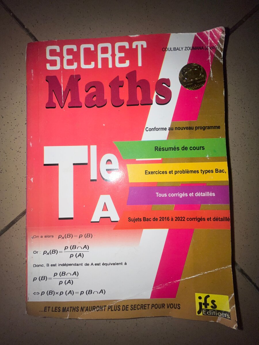 Manuel de Français Terminale