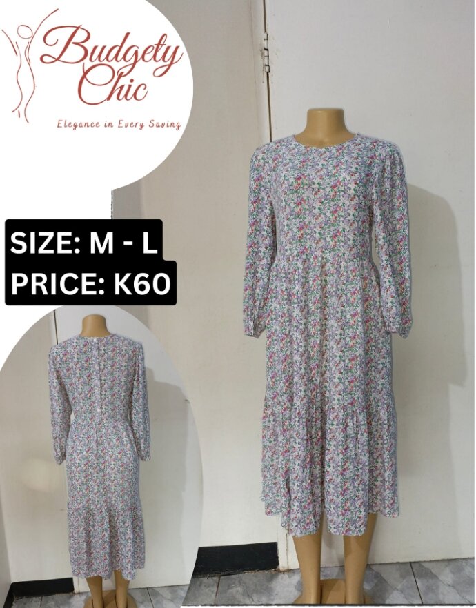 Chic women's dress color size: m-l