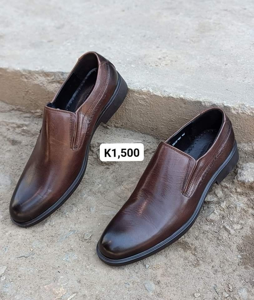 men's leather shoes with elastic