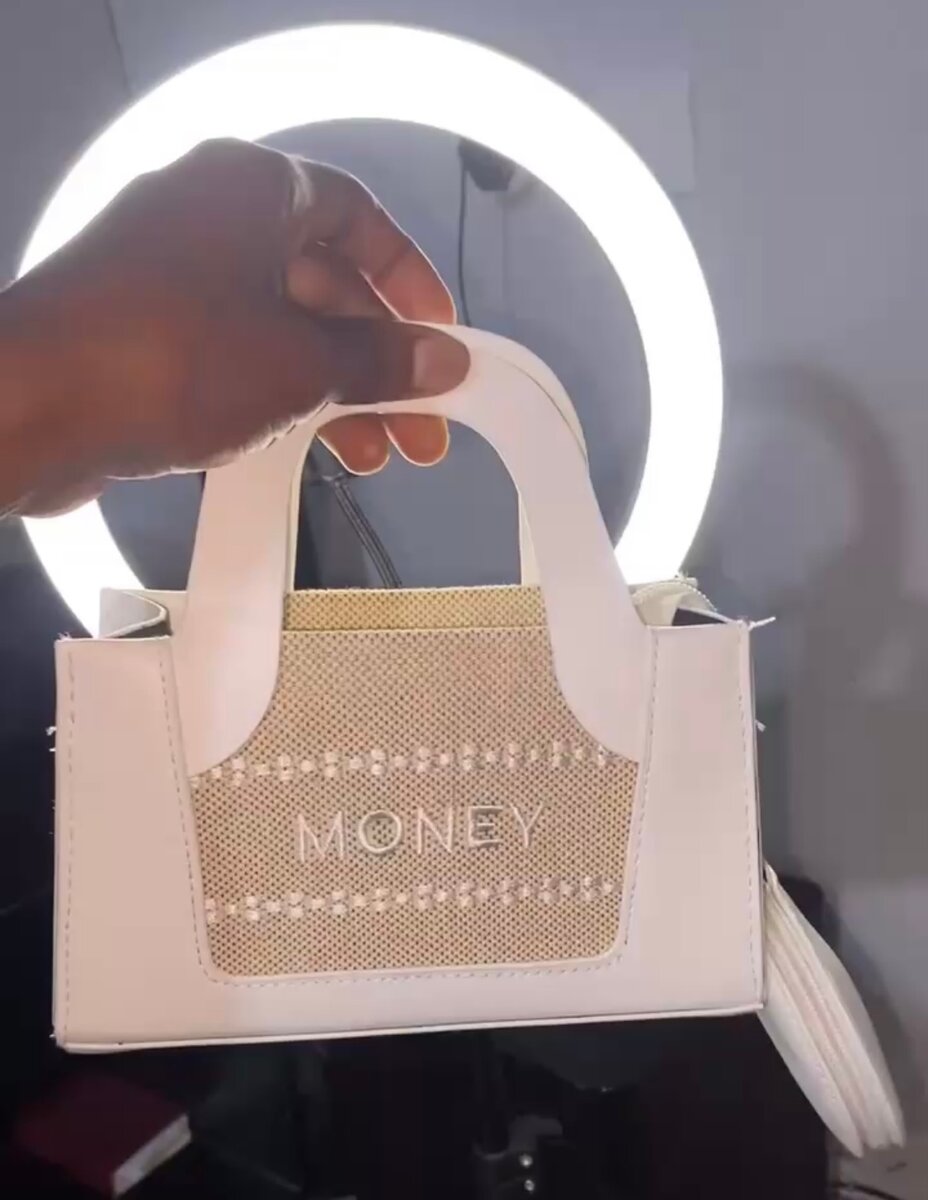Petit sac blanc élégant