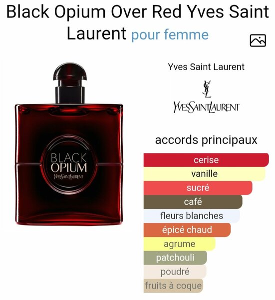 Parfum Black Opium Femme over