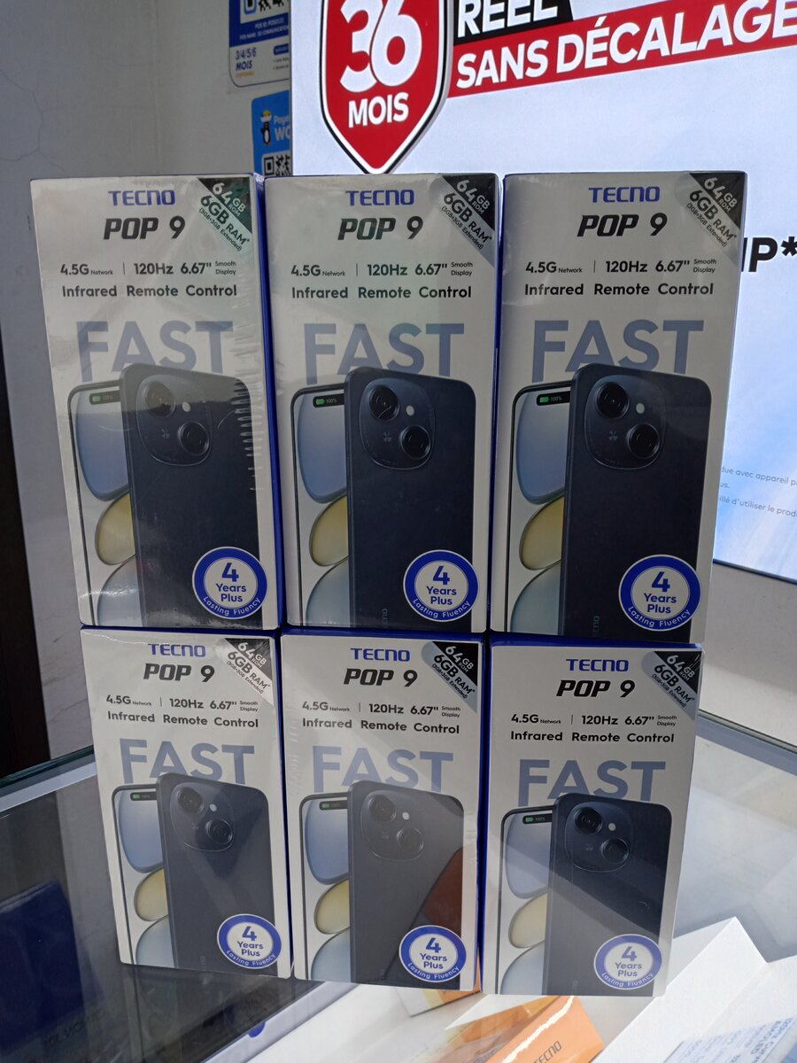 ORIGINAL TECNO POP9 (64/6)