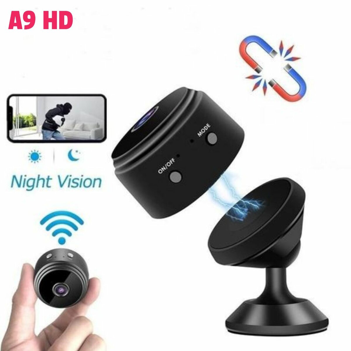 Caméra de Surveillance A9 HD