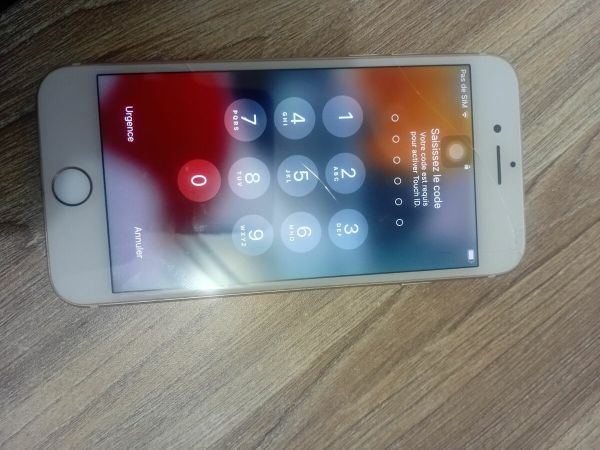 iPhone 7  écran fissuré