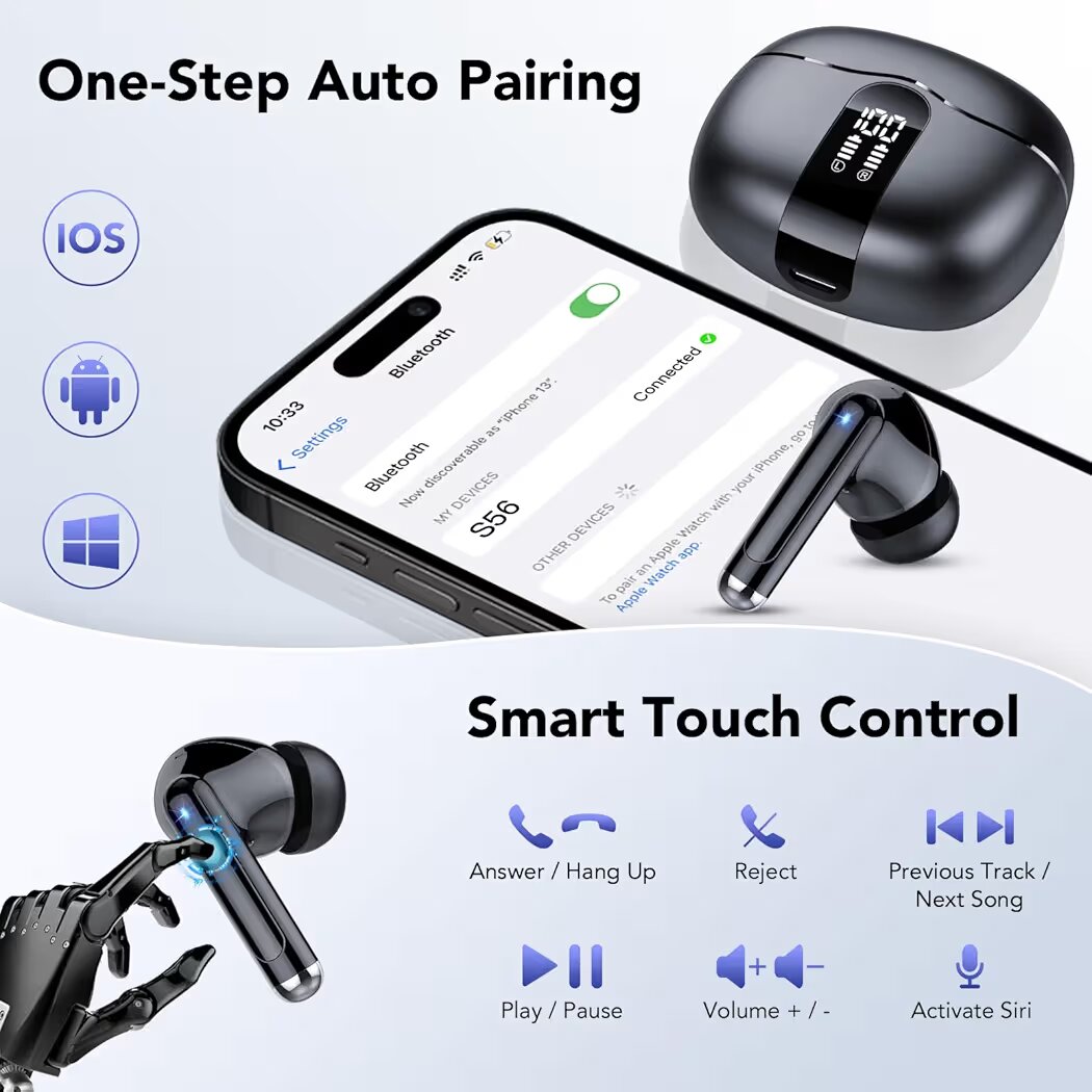 Écouteurs Sans Fil Bluetooth