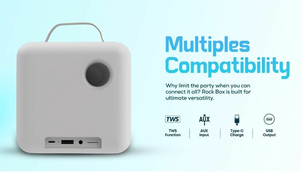 ROCK BOX - PORTABLE SPEAKER 5W