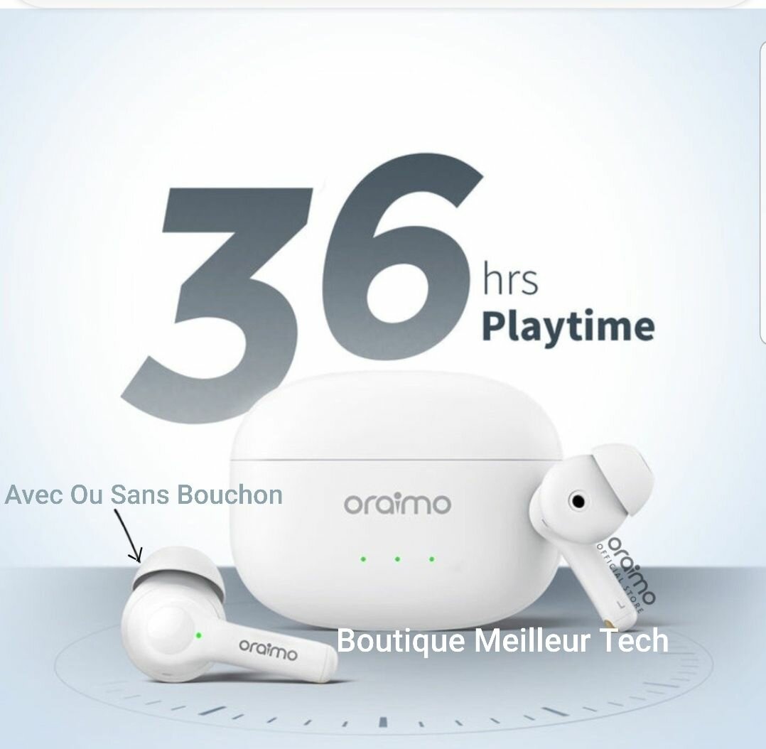 oraimo FreePods 3C Écouteurs sans fil ENC﻿ - 2 Mode