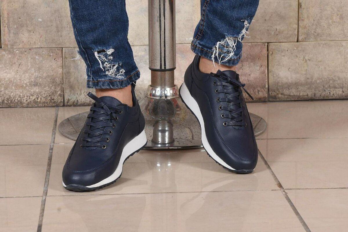 Sneakers noirs pour hommes