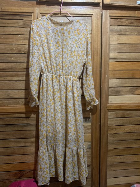Robe longue fleurie élégante