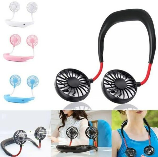 Wearable Rechargeable fan