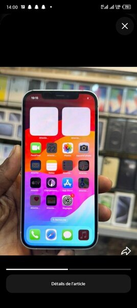 iPhone 256 Go Blanc Débloqué