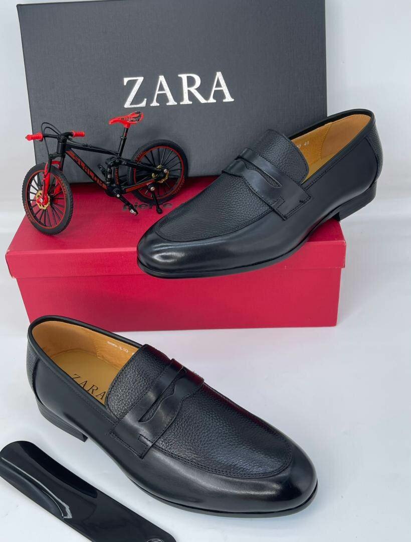 Solid Leather ZARA Executive Shoes
