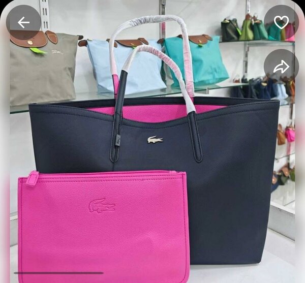 Sac cabas élégant et pochette