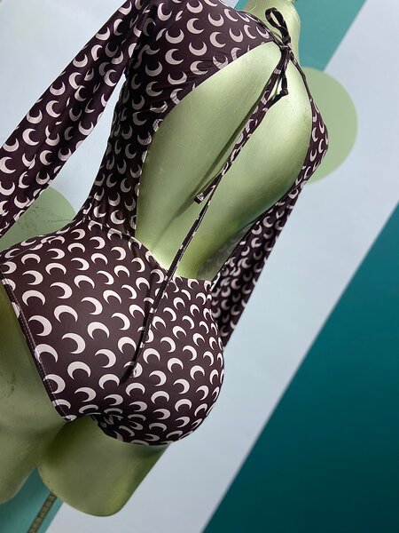 Body femme à motif lune