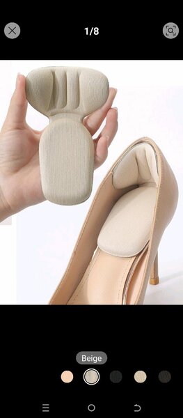 Semelle confortable pour talon