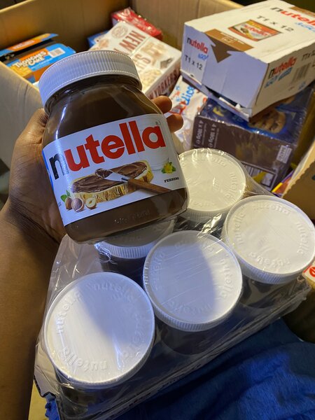 Pack de 6 Nutella 630g