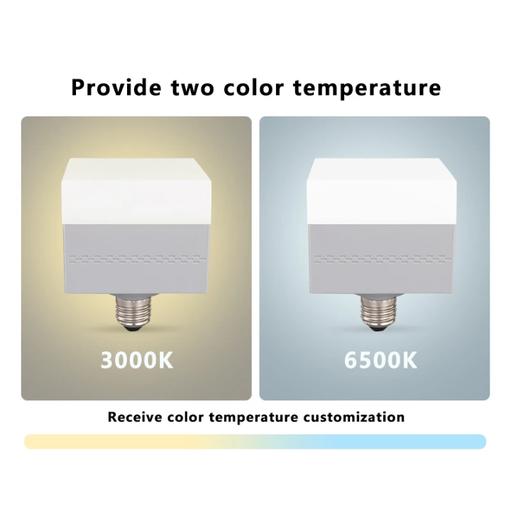 Lampe LED Carrée 3000K/6500K