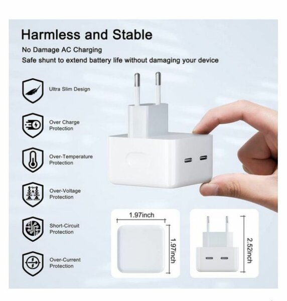 Chargeur iPhone 50W Ultra