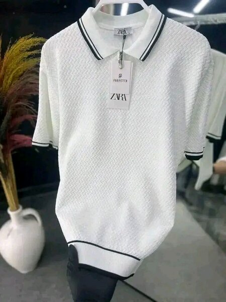 Polo Zara homme élégant
