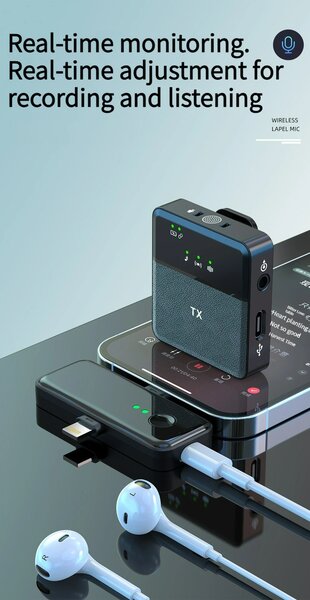 Microphone sans fil avec réduction de bruit