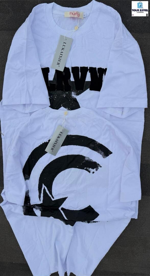 T-shirt en coton avec imprimé