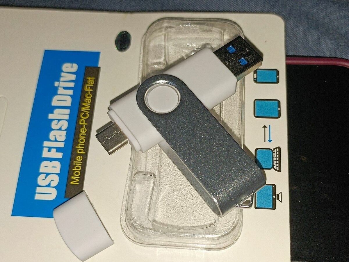 32 GB - Clé USB 3.0 + OTG