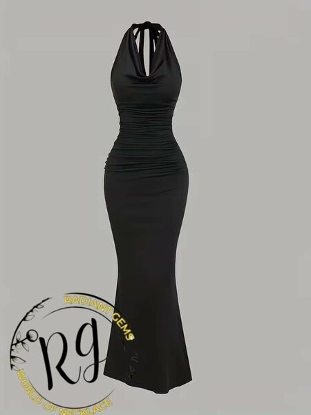 ROBE DE SOIRÉE SATINÉE