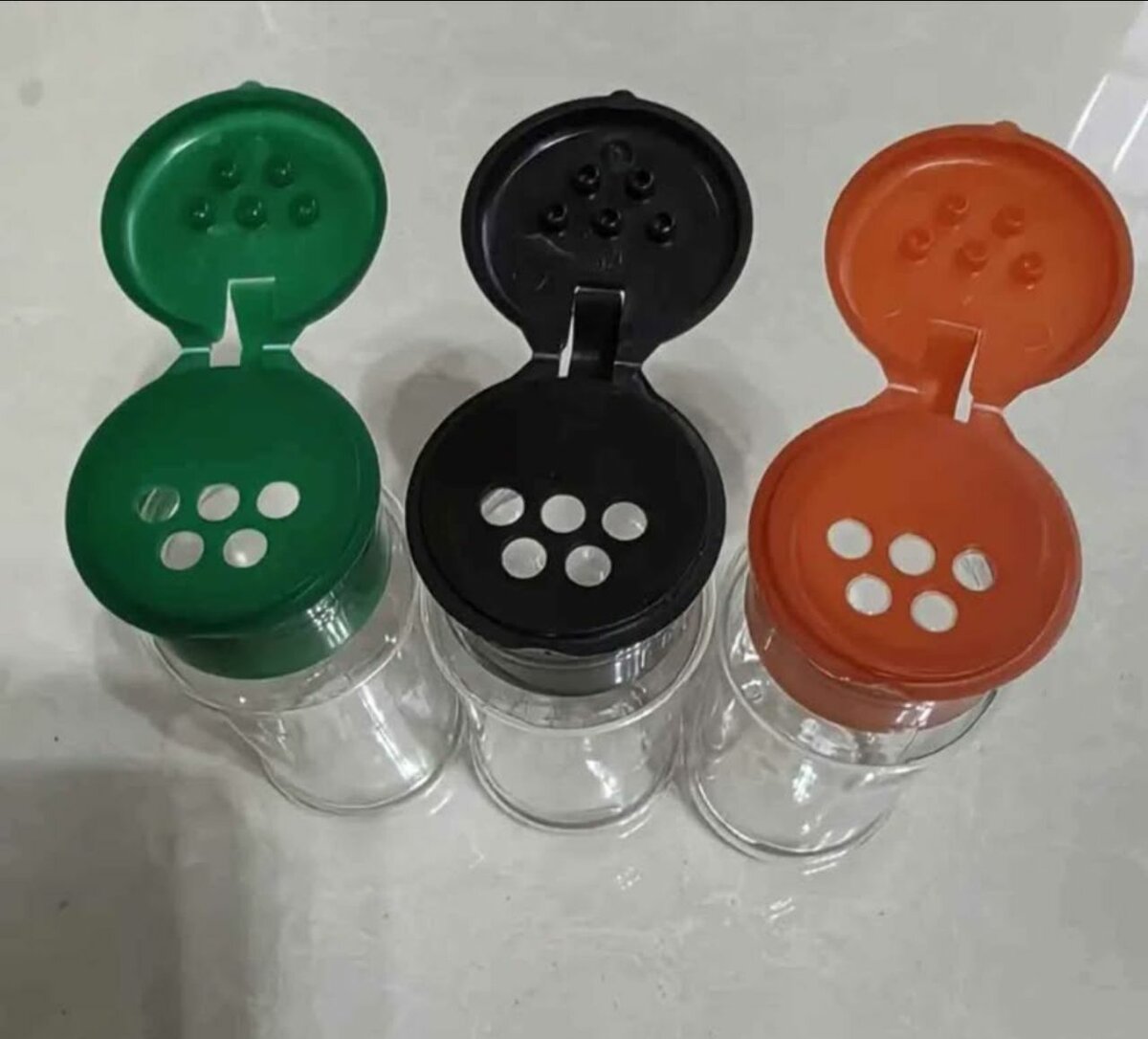 12 Pots 100 ml en plastique stockage des épices