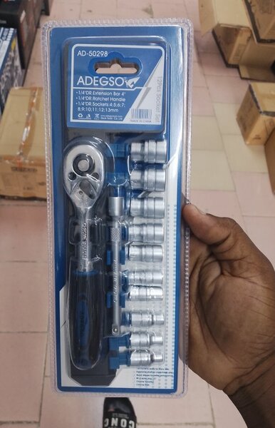 Jeu de douilles 12 pièces