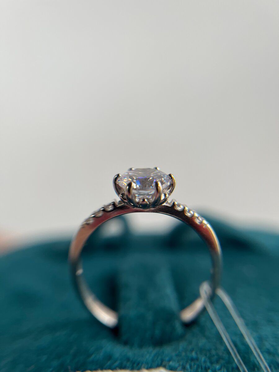 Bague Éclatante en Argent 925