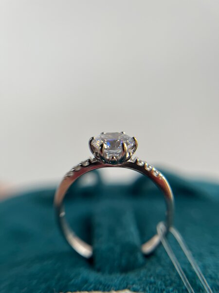 Bague Éclatante en Argent 925