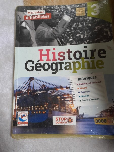 Cahier de Histoire-Géo 3e