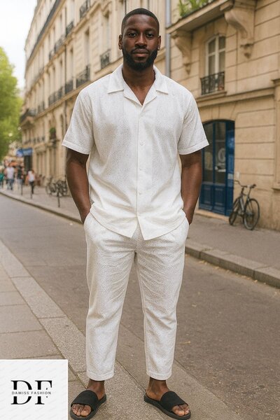 Ensemble Homme Élégant en Lin