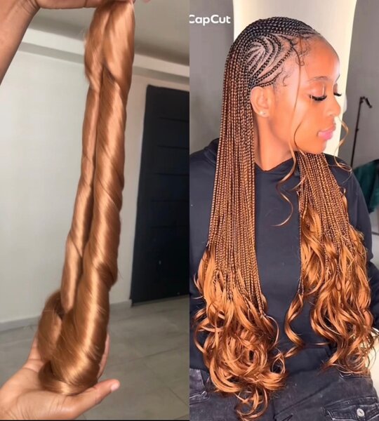 Mèche French curls