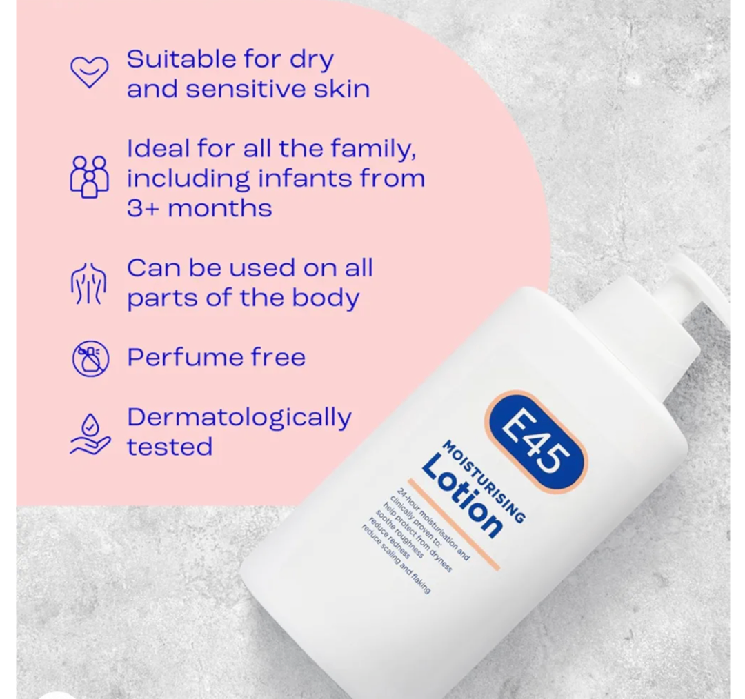 E45 body lotion