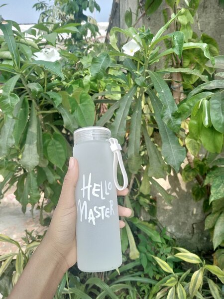 Bouteille 'Hello Master'