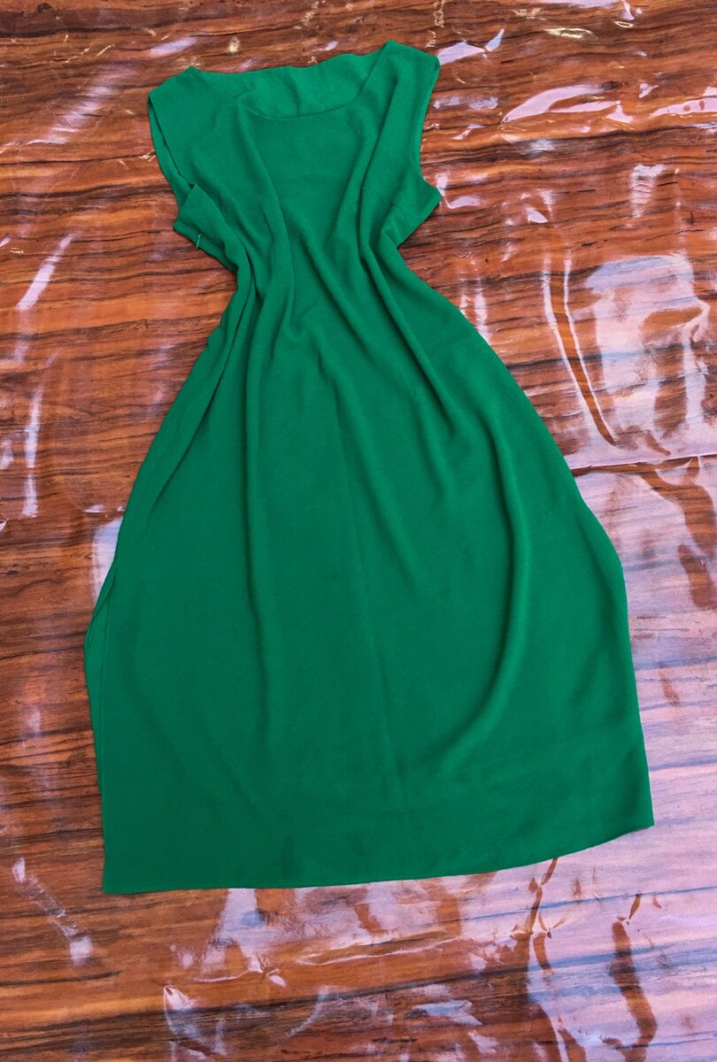 Green dress