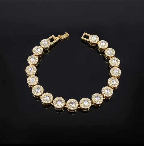 Bracelet en strass élégant