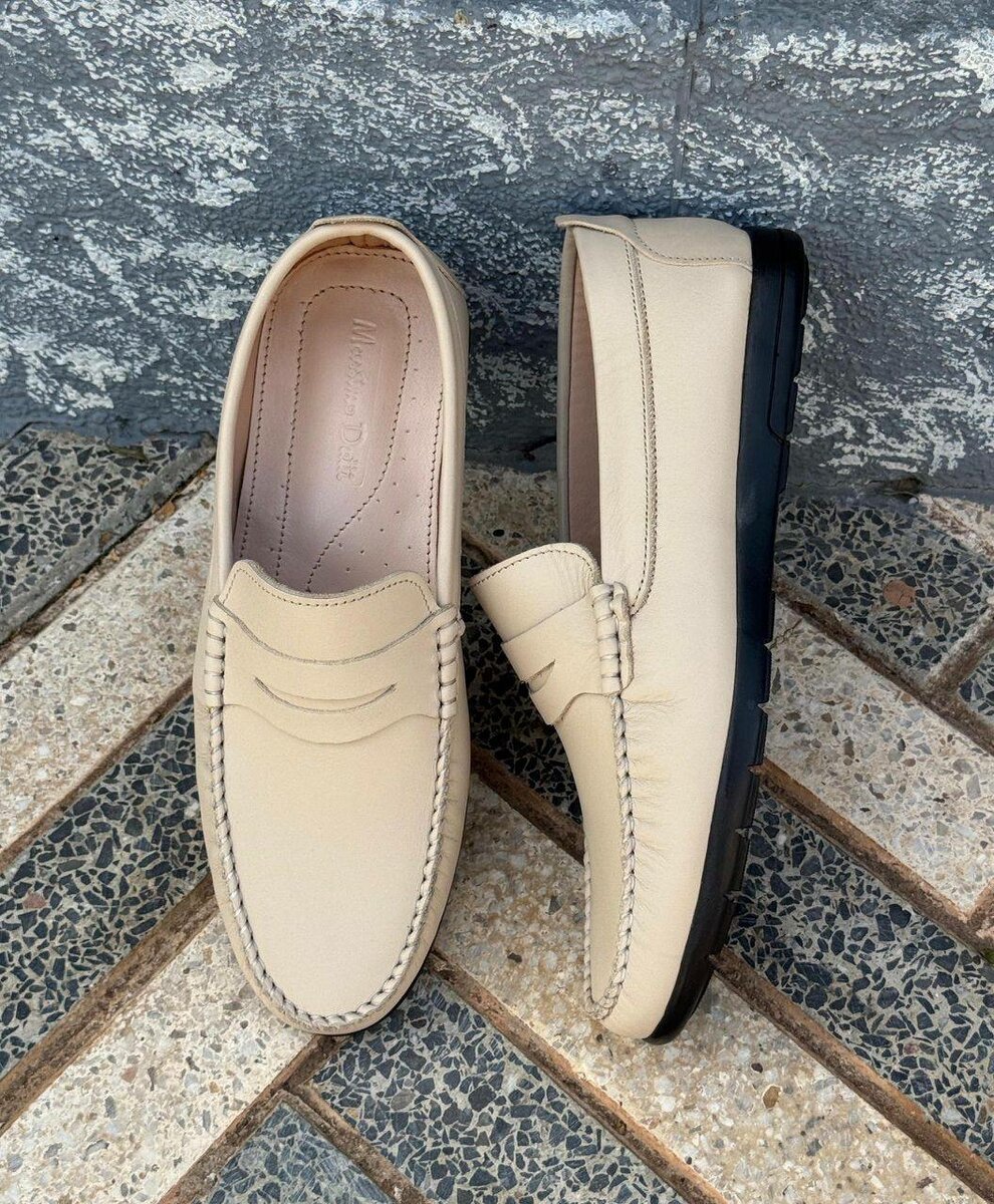 Mocassins en cuir élégants