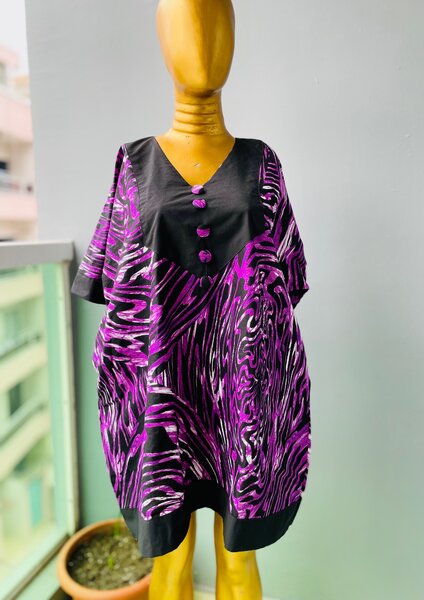 Mini boubous en pagne