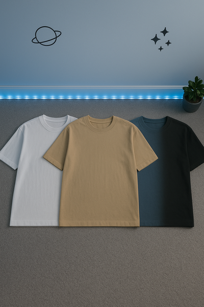 T-shirts basiques unis