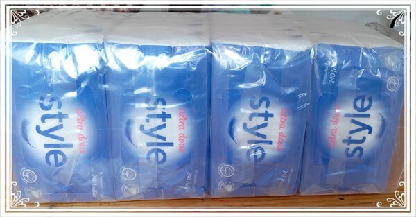 Lot de 20 Mouchoirs Style 3 plis