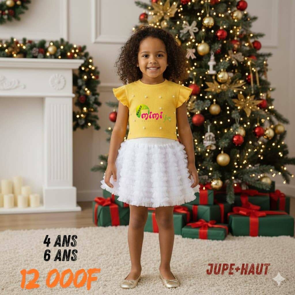 ENSEMBLE FILLES POUR NOEL