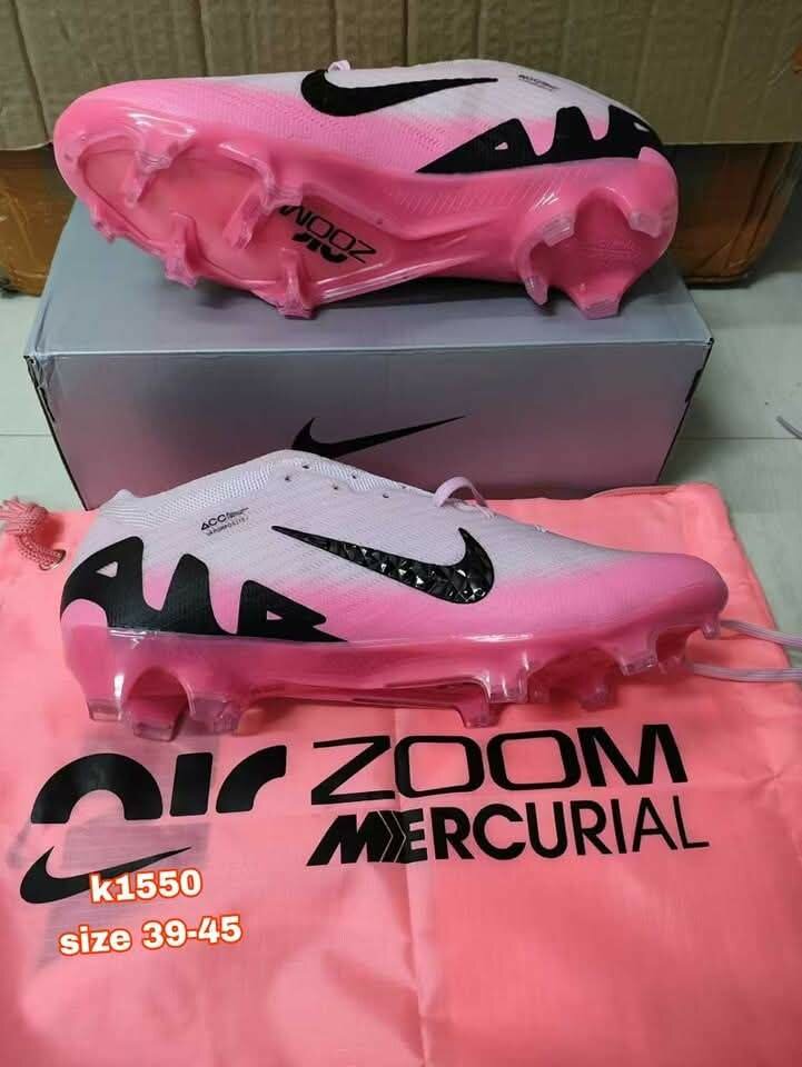 Nike mercurial pink soccer boots